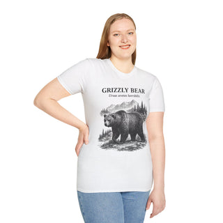 Grizzly Bear T-Shirt in White – product image 5
