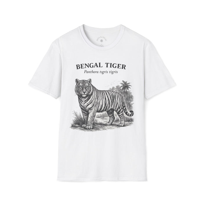 Bengal Tiger T-Shirt in White – product image 1