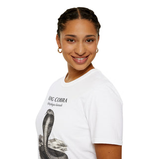 King Cobra T-Shirt in White – product image 2