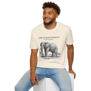 African Bush Elephant T-Shirt in Natural – product image 4