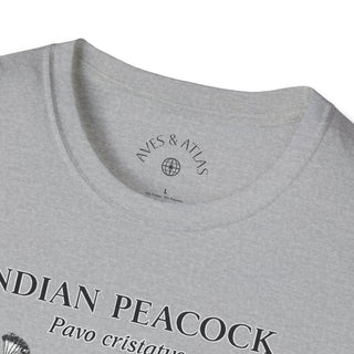 Indian Peacock T-Shirt in Sport Grey – product image 6