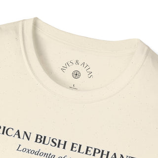 African Bush Elephant T-Shirt in Natural – product image 6