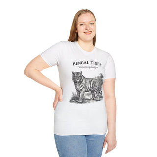 Bengal Tiger T-Shirt in White – product image 5
