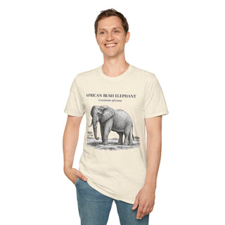 African Bush Elephant T-Shirt in Natural – product image 3