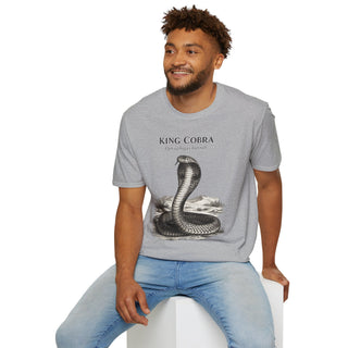 King Cobra T-Shirt in White – product image 4