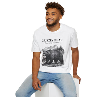 Grizzly Bear T-Shirt in White – product image 4