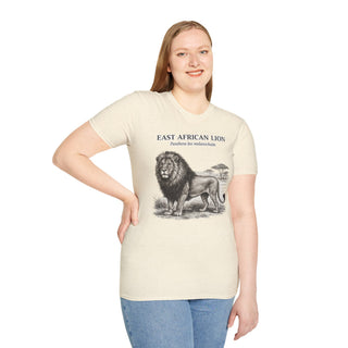 East African Lion T-Shirt in Natural – product image 5