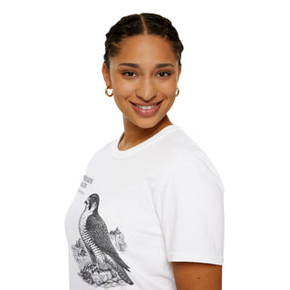 Peregrine Falcon T-Shirt in White – product image 2