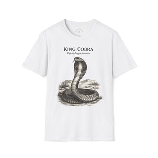 King Cobra T-Shirt in White – product image 1