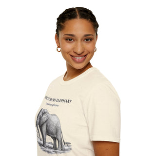 African Bush Elephant T-Shirt in Natural – product image 2