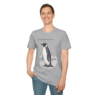 Emperor Penguin T-Shirt in Sport Grey – product image 3