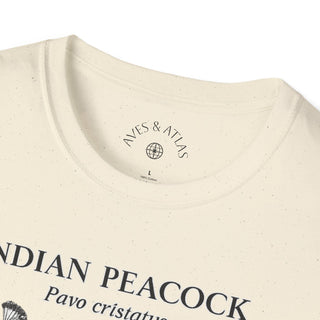 Indian Peacock T-Shirt in Natural – product image 5
