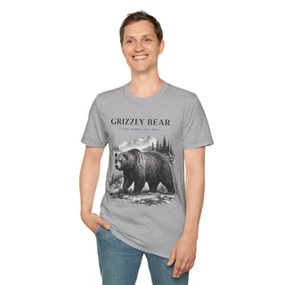 Grizzly Bear T-Shirt in Sport Grey – product image 3