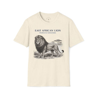 East African Lion T-Shirt in Natural – product image 1