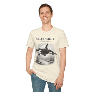 Killer Whale T-Shirt in White – product image 3