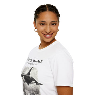 Killer Whale T-Shirt in White – product image 2