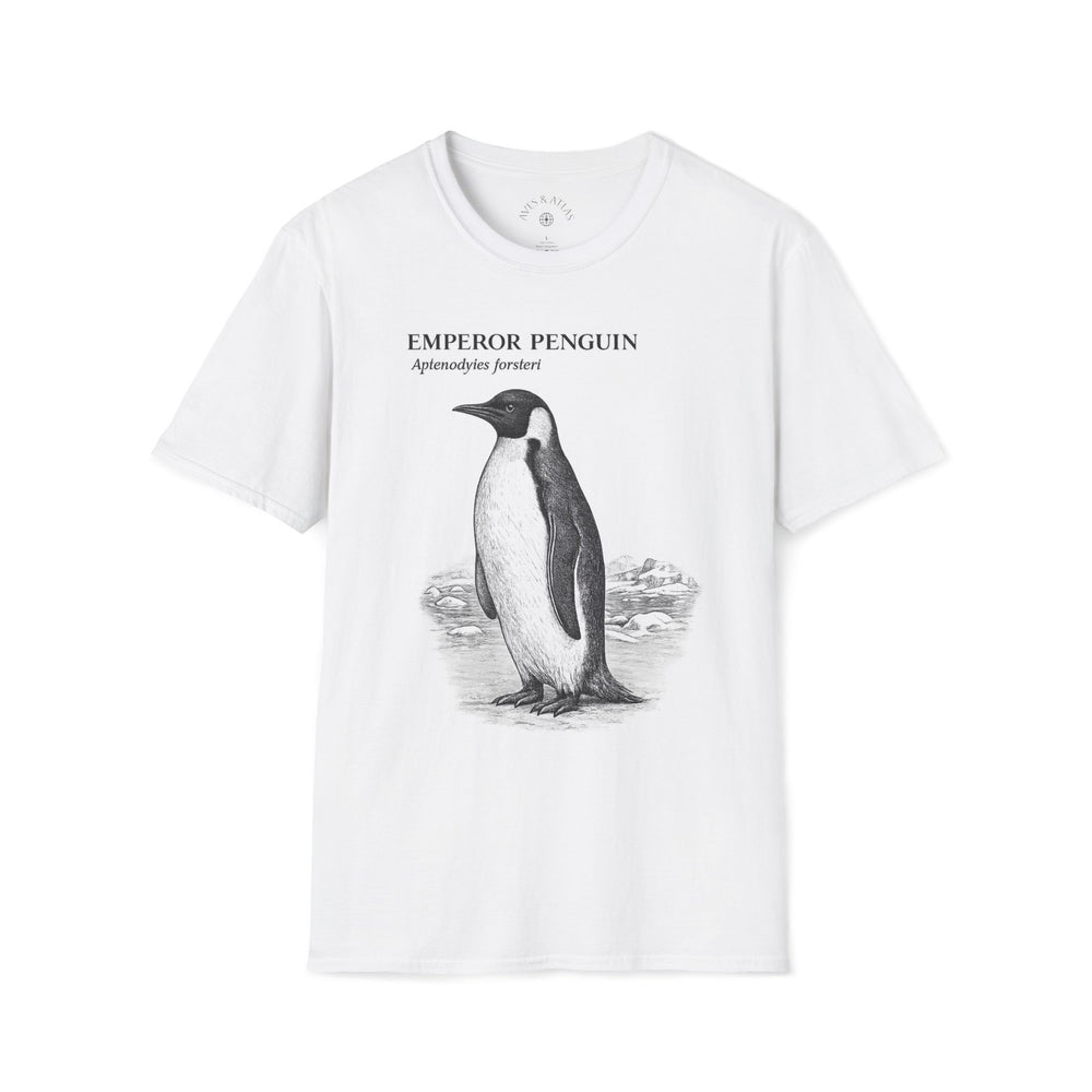 Emperor Penguin T-Shirt front mockup in White – product image 1
