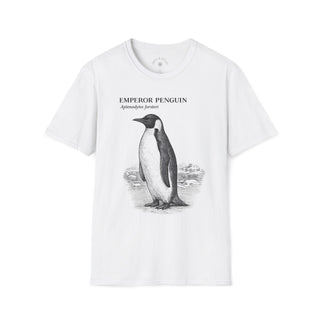 Emperor Penguin T-Shirt front mockup in White – product image 1