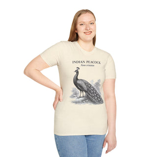 Indian Peacock T-Shirt in Sport Grey – product image 5