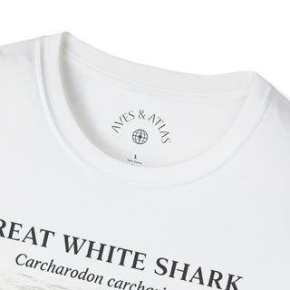 Great White Shark T-Shirt in Natural – product image 6