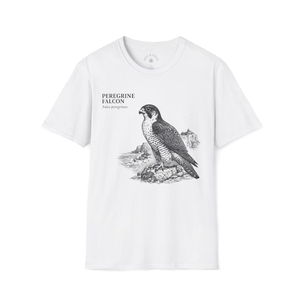 Peregrine Falcon T-Shirt front mockup in White – product image 1