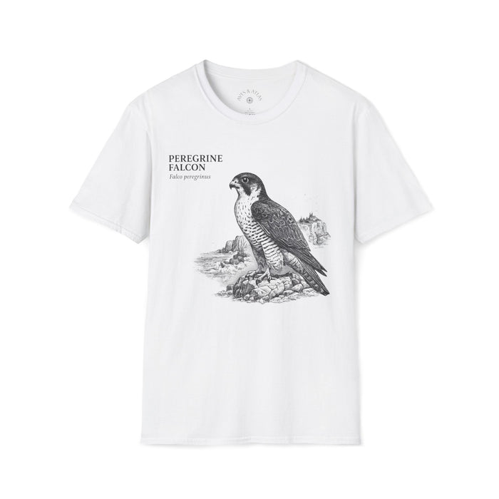 Peregrine Falcon T-Shirt front mockup in White – product image 1
