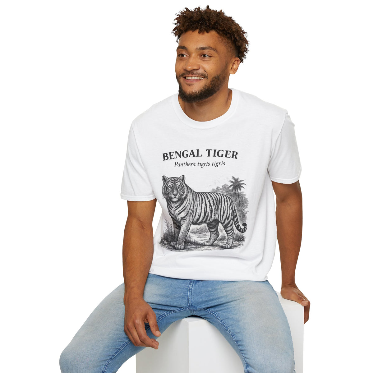 Bengal Tiger T-Shirt in Sport Grey – product image 4