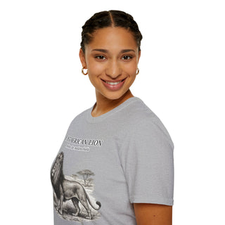 East African Lion T-Shirt in Natural – product image 2