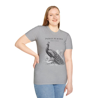 Indian Peacock T-Shirt in Natural – product image 3
