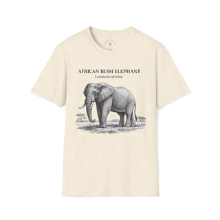 African Bush Elephant T-Shirt in Natural – product image 1